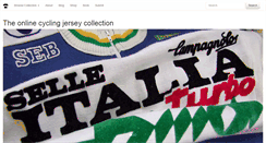 Desktop Screenshot of cycling-jersey-collection.com